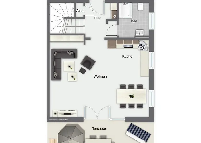 Reethaus Am Mariannenweg 11b 펜션 *